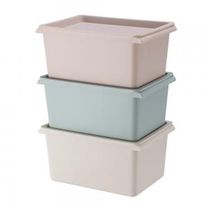 Wholesale Promotional Stackable Plastic Storage Box With Lid OEM ODM from china suppliers