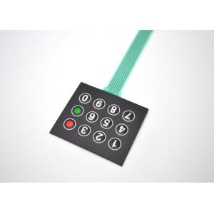 Tactile Embossed Membrane Push Button Switch Keypad Water Resistant 50*60mm