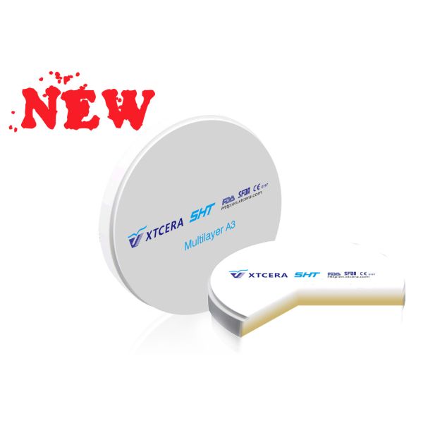 49% Translucency Ultra Translucent Zirconia Full Contour Crowns Three Uints