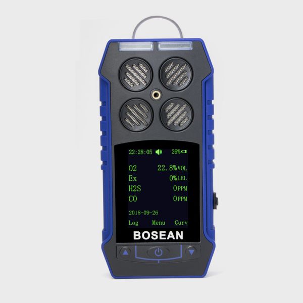 Portable 4 in 1 / NH3 H2S CO CH4 Ammonia h2s gas analyzer Methane Multi Gas