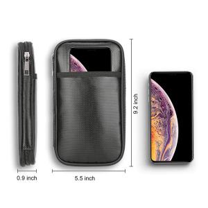 Fireproof And Waterproof Document Bag , RFID Blocking Passport Holder