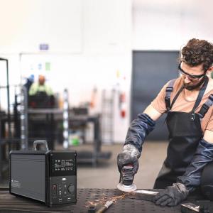 1380Wh Lifepo4 Solar Generator Solar Portable Power Supply Backup