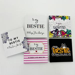 5x5 Inch Small Sticker Book Hardcover Notebook Printing Matt Lamination