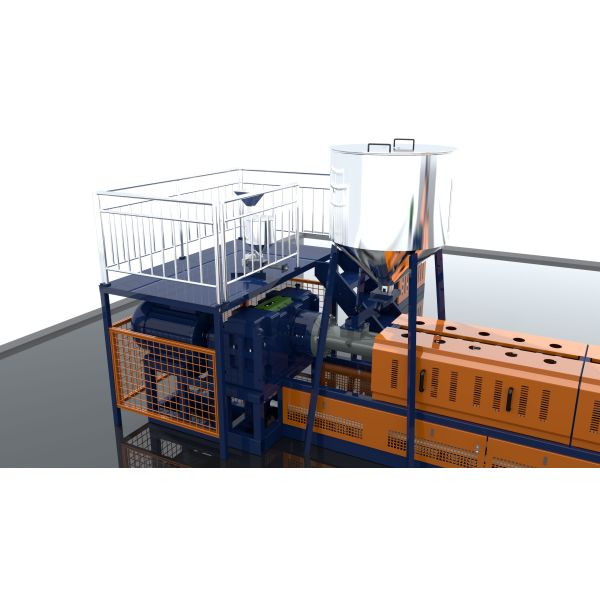 Manufacturing foam sheet making machine production line