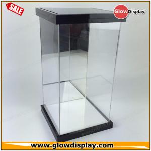 Buy cheap self-assembly custom 1/6 scale LED lighted clear figure acrylic display case for from wholesalers