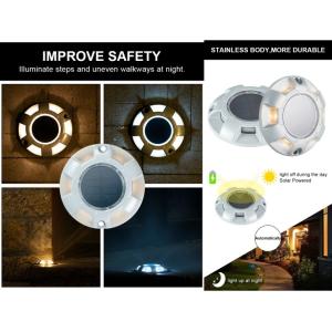 UFO Aluminum Solar Deck Light Assistant Lighting LED Dock Lights