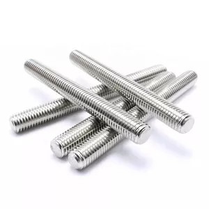 Full Thread Metric stainless steel Hex head bolts M1.6-M14 grade A2-70 DIN976
