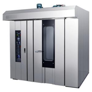 PD64G CE Approval Factory Price Gas Fired Rotary Oven 64 Trays Rotary Rack Oven