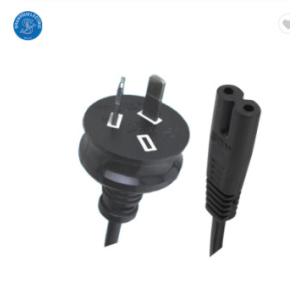 SAA Data Communication Power Cord Cable 2 Pin AC Power Cord With Plug