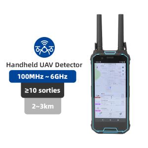 Portable UAV Detection Device with 6-inch Touch Screen 3-4 Hours Operation and