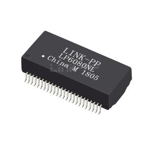 LP6080NL Dual Port 1000 BASE-T PoE+ 48 Pin SMT Ethernet Transformer Manufacturer