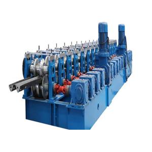 2 Wave Highway Guardrail Roll Forming Machine Galvanized W Beam Industrial