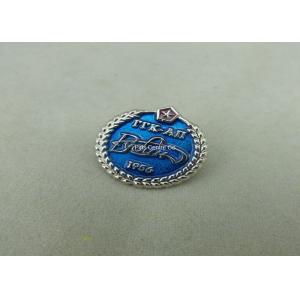 Wholesale Zinc Alloy Transparent Soft Enamel Pin , Die Casting 3D Glitter Military Honor Pin from china suppliers