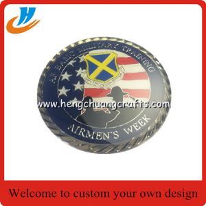 Custom 50mm C001 US Navy Metal Challenge souvenir Coin with epoxy