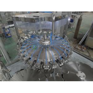 4 in 1 Carbonated Beverage Filler Machine , Water Filling Equipment