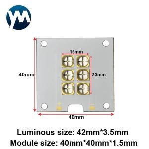 UV Light Module 60W High Power Module LED Module Light 6565 Lamp Beads Quartz