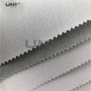 Good Adhesive Cap Resin Shirt Interlining With PES LDPE Fusing