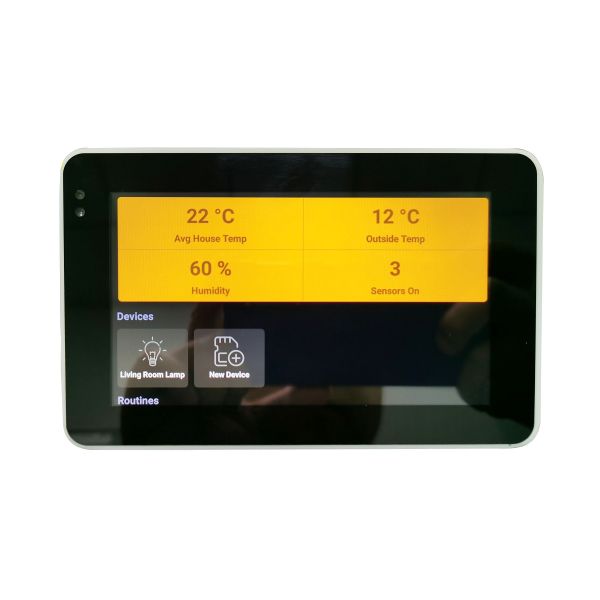 Quality 5 Inch POE Wall Mounted Touch Tablet With Built-In NFC Reader For Time Attendance for sale
