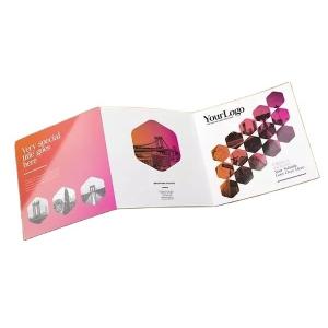 Folding Business Instruction Manual Trifold Custom Brochure Booklet Printing