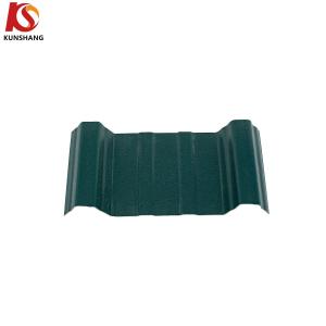 Wholesale Yellow 910mm Soundproof Modern Style Corrugated Plain Roof Tile for Outdoor using ASA UPVC Material from china suppliers