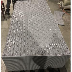 750X2000mm Rigid PVC Cooling Tower Fills CF750 Fill Media Cooling Tower