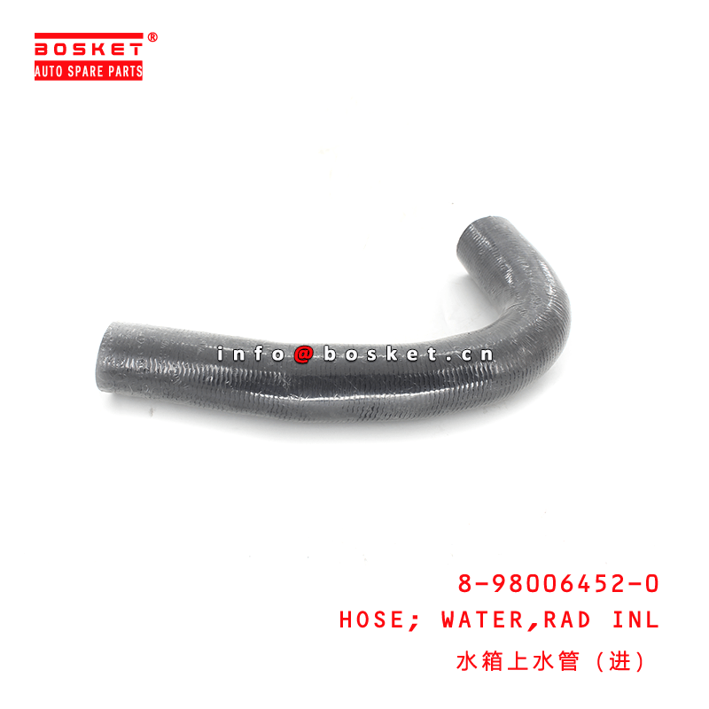 8-98006452-0 8980064520 700P 4HK1 Isuzu Engine Parts Radiator Inlet Water Hose