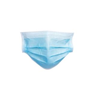 Adjustable Nose Disposable Blue Earloop Face Mask One Time Use