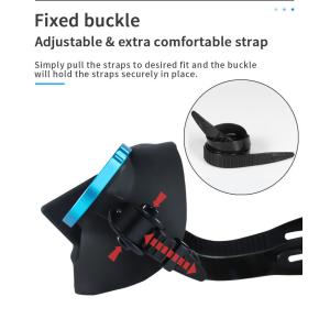 OEM Travel Friendly Corrective Dive Snorkel Mask Set For Woman