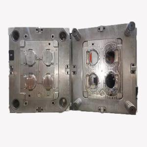 Customized Size Colors FDA RoHS 2K Plastic Mould 1x4 Cavity