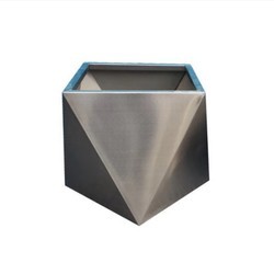 Outdoor brass copper golden hexagonal flower pot & planter