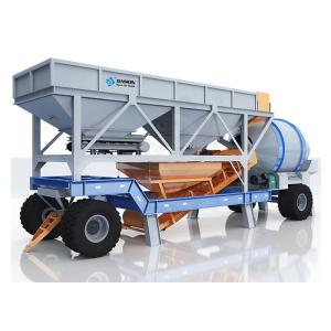 China Construction Precast Dry Mix Ready Mix Concrete Plant Automated Portable 30cbm on sale