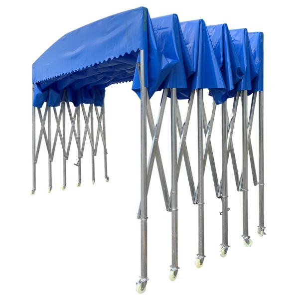 Outdoor Storage Canopy Multi-Function Retractable Folding Tent for Wind Resistance