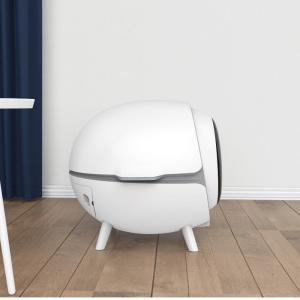 Automatic Cat Smart Toilet 220V No Scooping , Self Cleaning Cat Litter Box