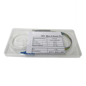 1x3 SC / UPC Fiber Optical Plc Splitter 1 M Length