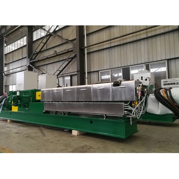 Quality HE58 Plastic Compound Twin Screw Extruder datas share with TEM58SS for sale