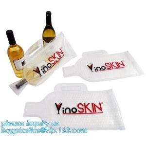 Eco friendly wine bag,wine bottle protector,Bubble Bags Wrap Packaging Fragile
