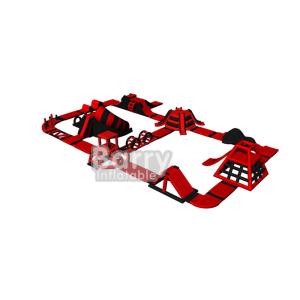 Sea /Lake/ Pool Inflatable Floating Water Park, Aquatic Sport Platform For Adult