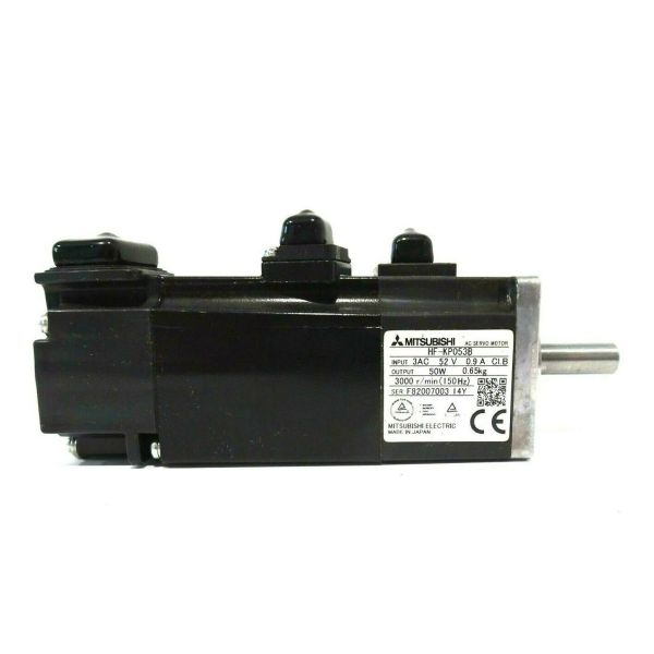 Mitsubishi HF-KP053 AC Servo Motor 3 PHASE 50W 52V 3000RPM NEW