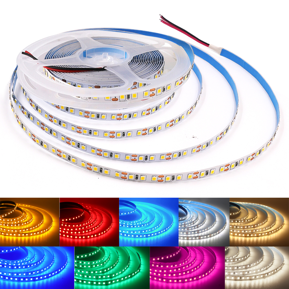 Natural White 8mm 2835 LED Strip Lights FPCB Warm White Led Strip For Home Decor