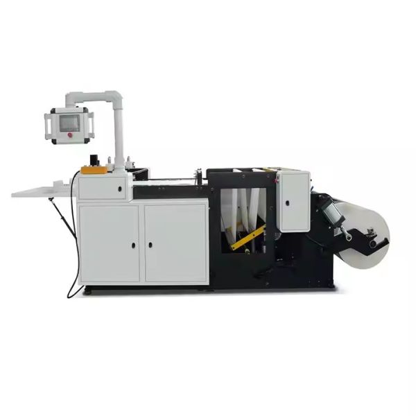 Quality HQJ 1100 Automatic Reels Material To Sheet Cutting Machine For Paper And Plastic Roll Material Sheetter Machine for sale