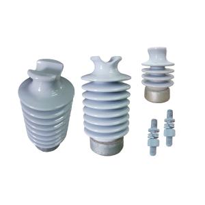China F Neck ANSI 57-1 12.5kN Porcelain C-120 Line Post Insulators on sale