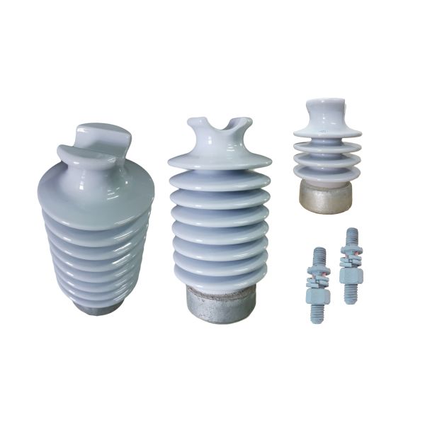 F Neck ANSI 57-1 12.5kN Porcelain C-120 Line Post Insulators