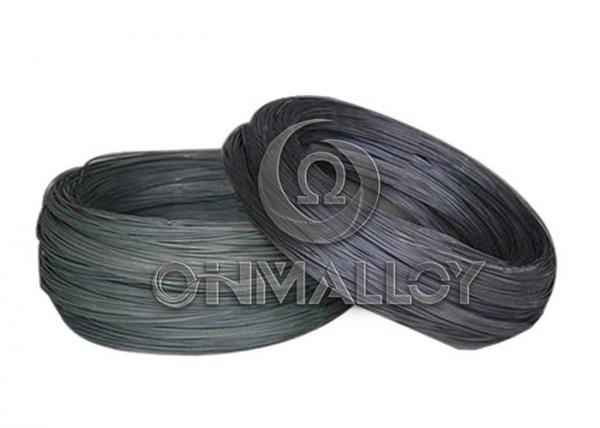 Quality Oxidized Surface Nichrome Alloy , Enamelled Nichrome Flat Ribbon Wire for sale