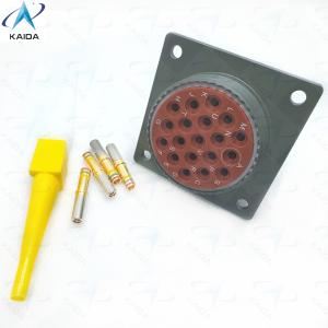 MIL-DTL-26482 Circular Connector Type Square Flange Receptacle for Heavy-Duty