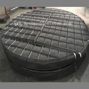 Gas Liquid Separator Mesh Pad Mist Eliminator Ss316l 750mm