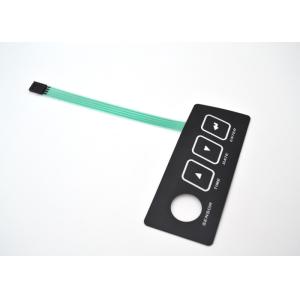Buy cheap Professional Three Buttons Tactile Membrane Switch / Custom Membrane Keyboard from wholesalers