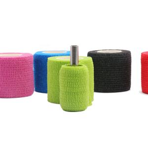 Strong Self Adhesive Cohesive Tattoo Grip Cover Wrap Elastic Fabric Material