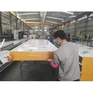Prefabricated Building PPGI Rock Wool Foam Sandwich Panel