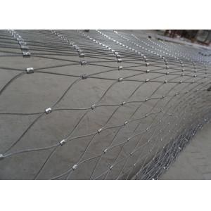 Stairway Stainless Steel Ferrule Rope Mesh Ss304 2.0 Mm Wire