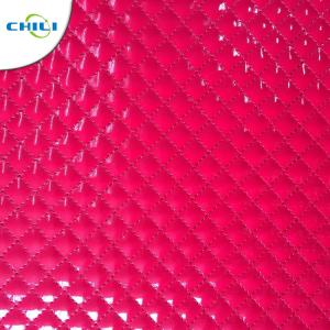 OEM Synthetic Leather Fabric Waterbase Vegan Smooth Tough Flexibility Foiled